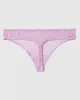 Mesh Thong Panty sold by La SENZA