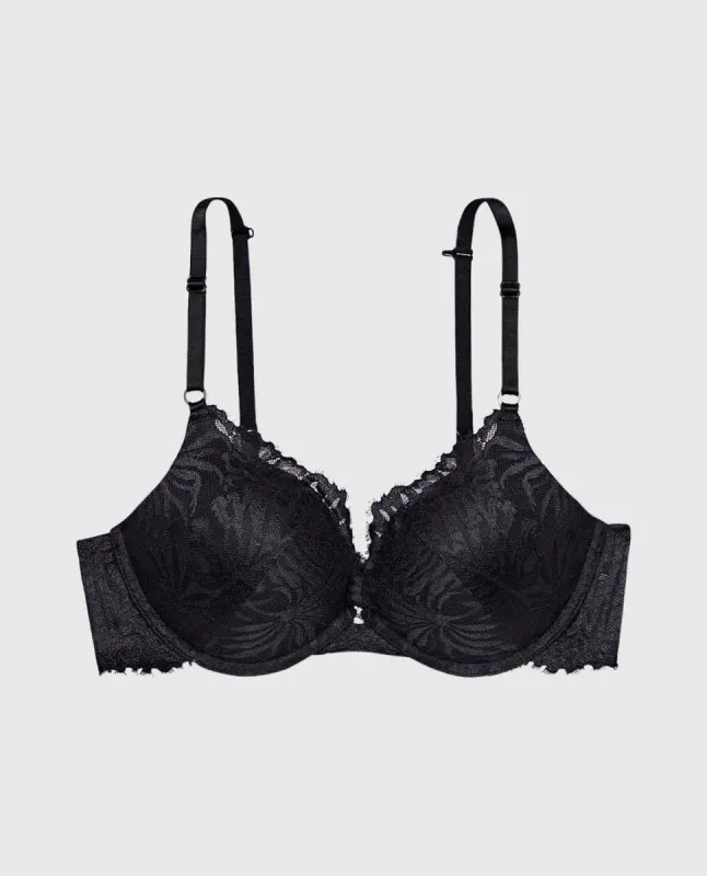 Up 2 Cup Push Up Bra with Allover Lace sold by La SENZA