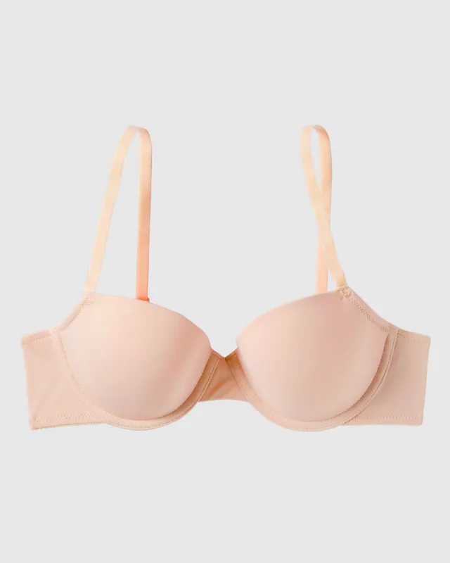 Lightly Lined Demi Bra in Barely Blush sold by La SENZA