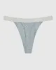 Everyday Thong Panty with Logo Trim sold by La SENZA