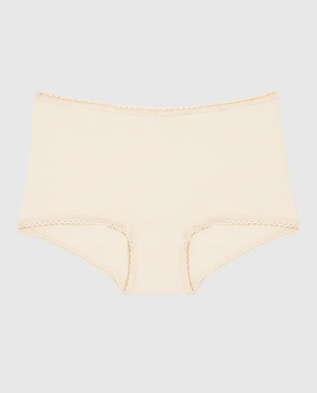 Boyshort Panty with Picot Trim sold by La SENZA
