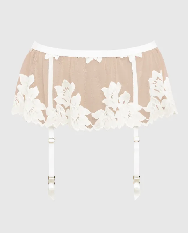 Lace Garter Skirt sold by La SENZA