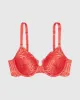 Lightly Lined Full Coverage Bra with Allover Lace sold by La SENZA