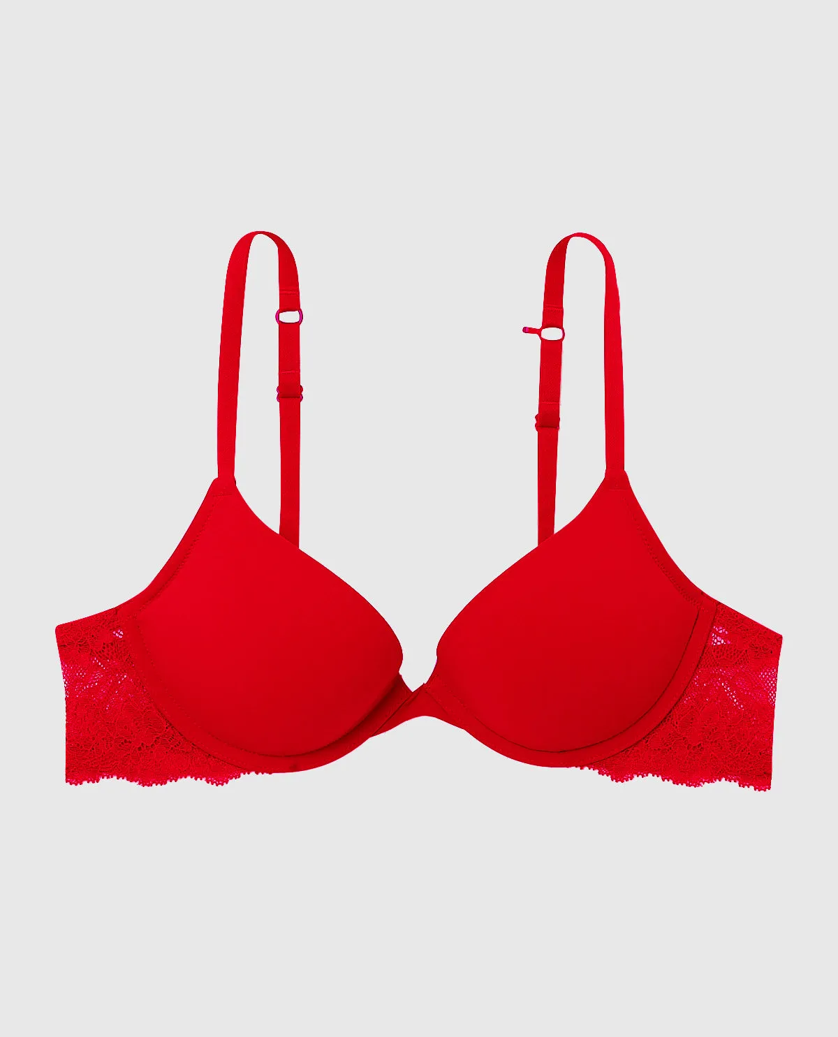 Smooth Push Up Plunge Bra with Lace Wing sold by La SENZA