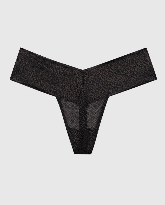 V-Waist Thong Panty sold by La SENZA
