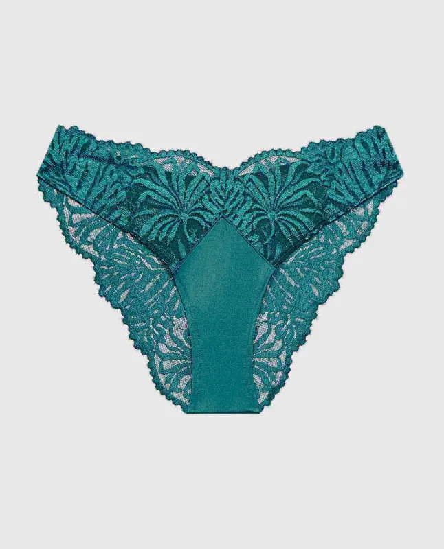 Lace High Leg Cheeky Panty sold by La SENZA