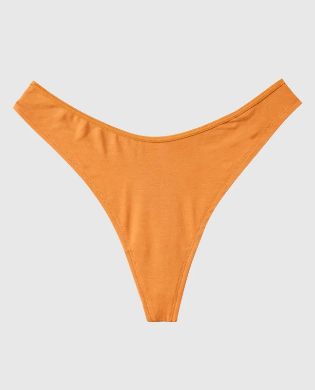 Ultrasoft Modal High Leg Thong Panty sold by La SENZA