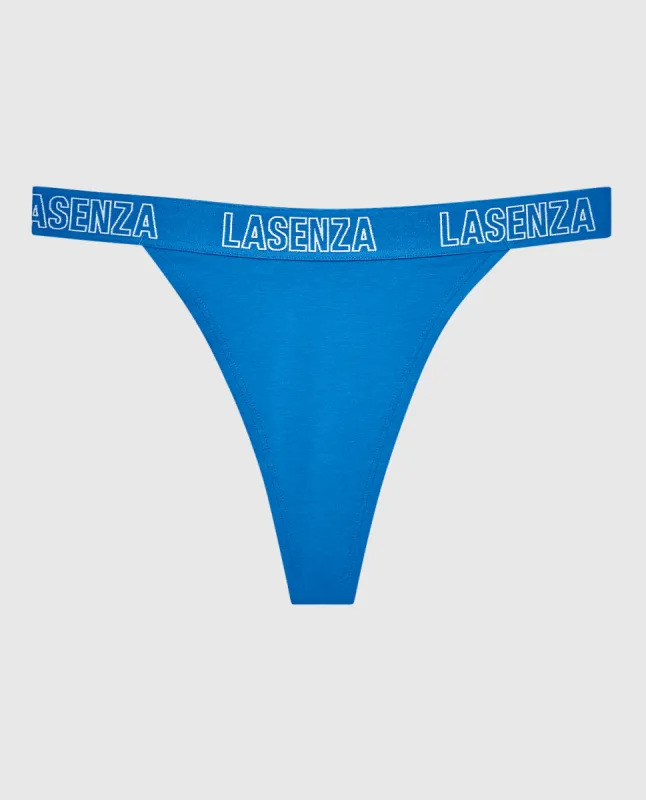 Thong Panty with Logo Sides sold by La SENZA