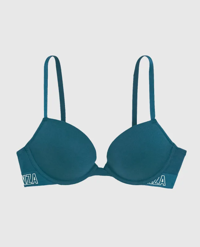 Smooth Cotton Push Up Bra sold by La SENZA