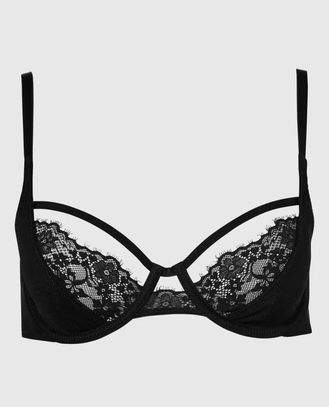 Unlined Lace Bra sold by La SENZA