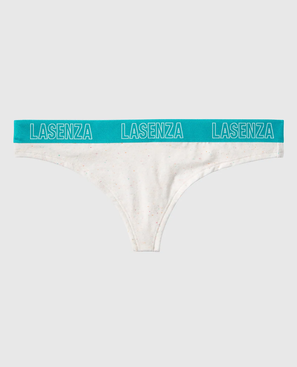 Thong Panty with Logo Band sold by La SENZA