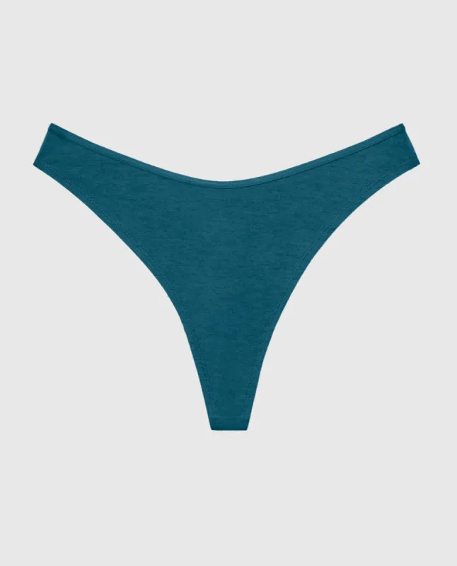 Ultrasoft Modal High Leg Thong Panty sold by La SENZA