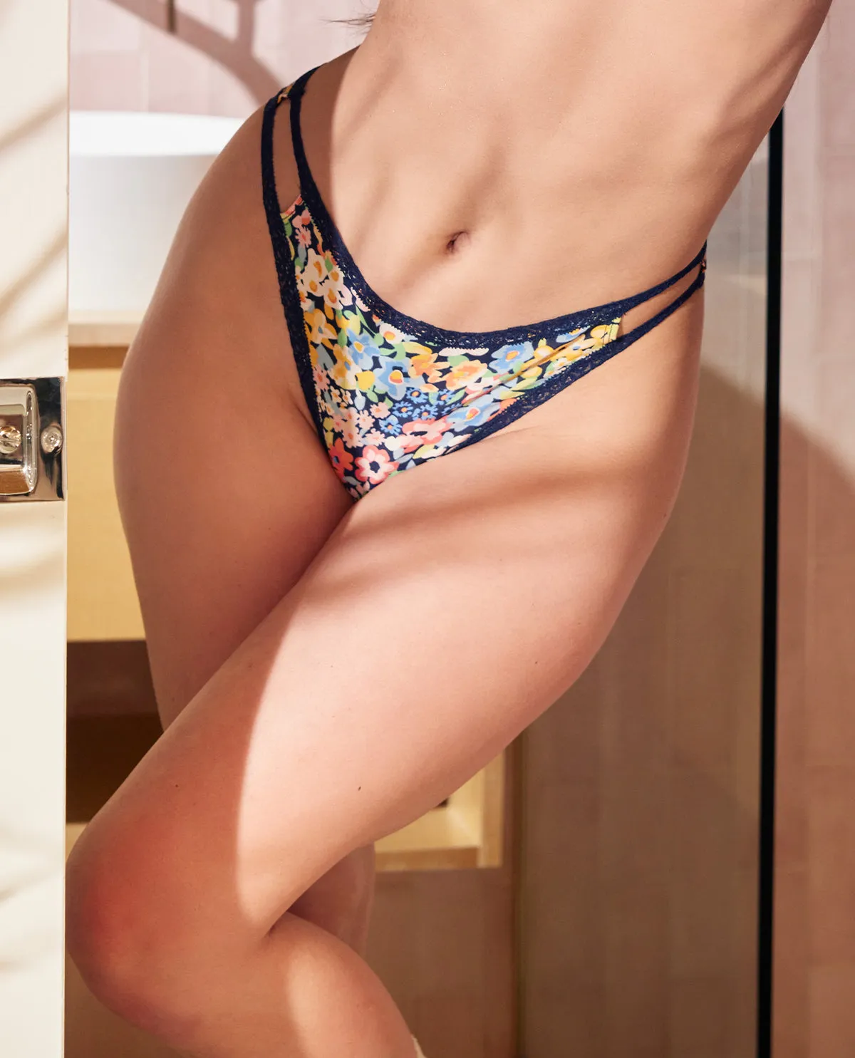 Remix Cotton Thong Panty sold by La SENZA product image thumbnail 3