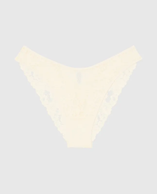 Fishnet High Leg Cheeky Panty sold by La SENZA