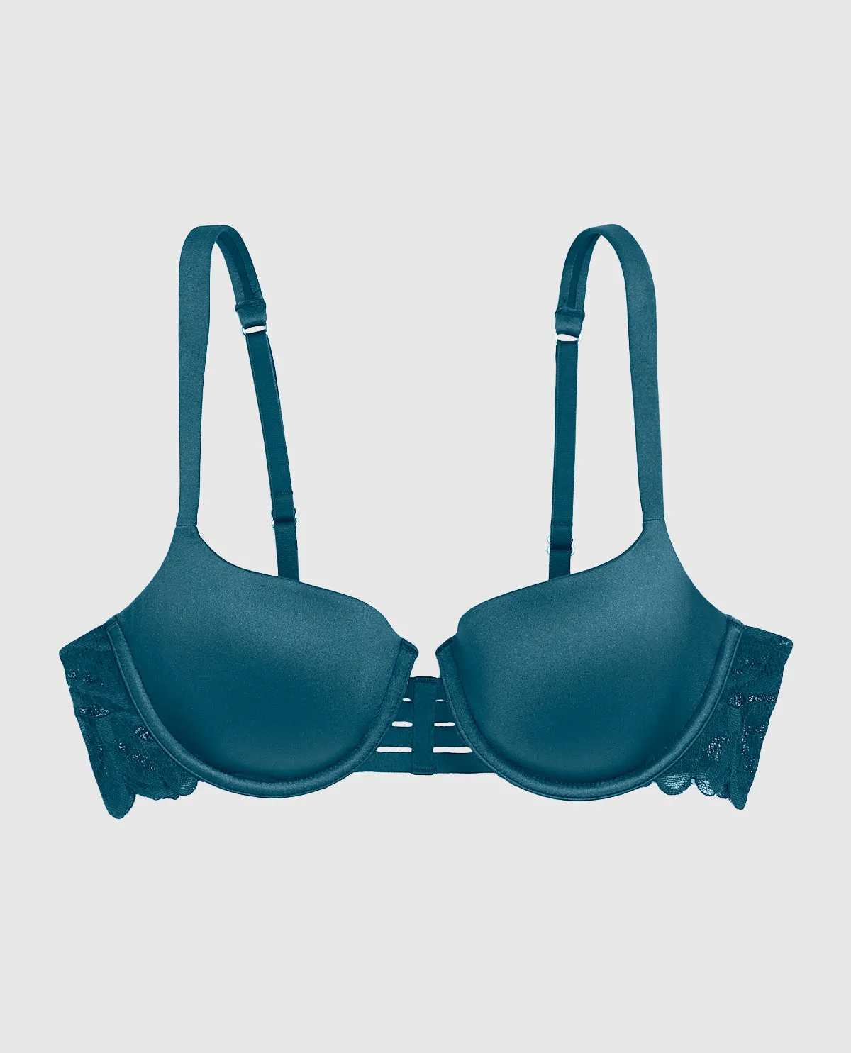 Lightly Lined Balconette Bra with Lace Wing sold by La SENZA