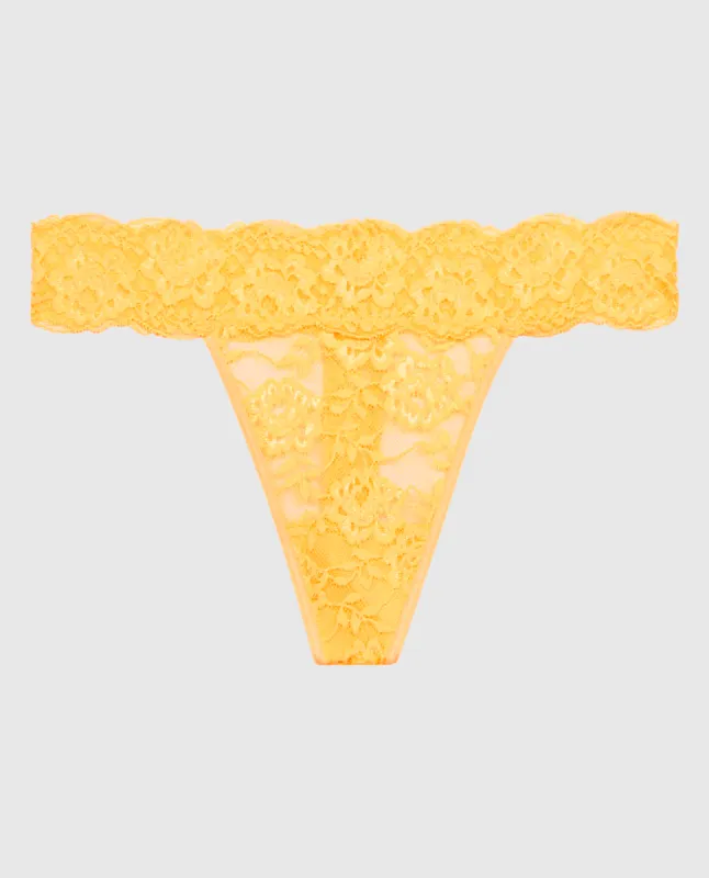 Lace Thong Panty sold by La SENZA