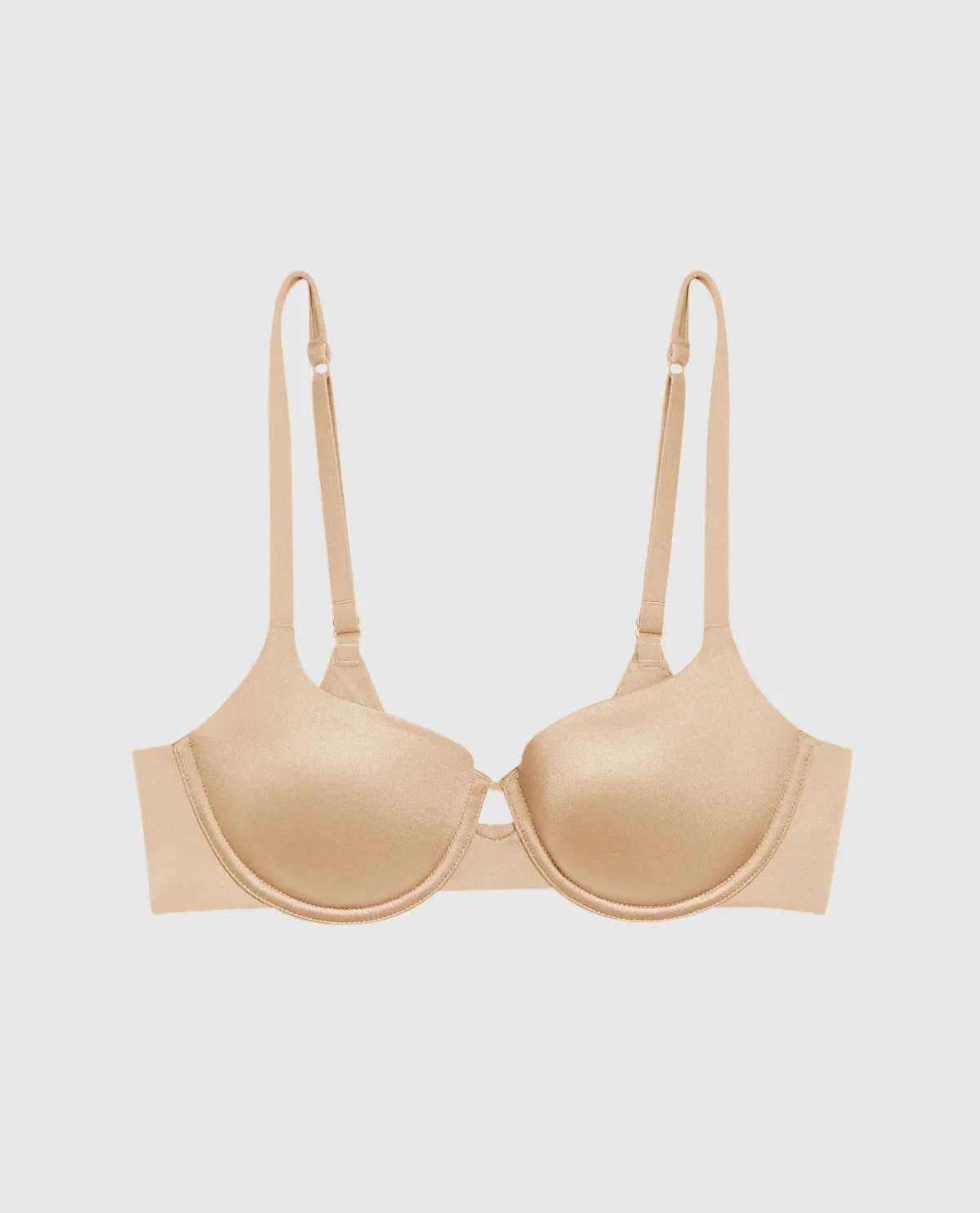 Lightly Lined Balconette Bra in Rosetan sold by La SENZA
