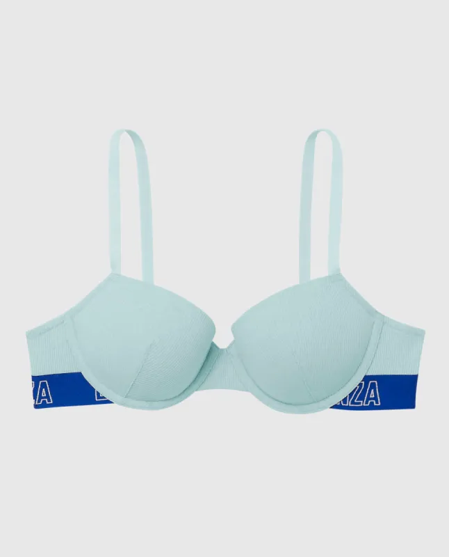 Smooth Cotton Lightly Lined Demi Bra sold by La SENZA