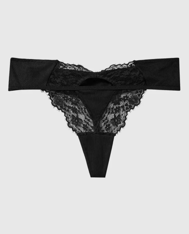 Lace G-String Panty sold by La SENZA