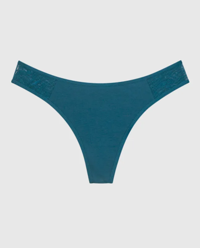Mesh Thong Panty sold by La SENZA