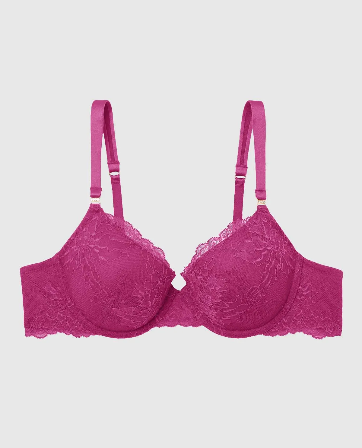 Lightly Lined Full Coverage Bra with Allover Lace sold by La SENZA