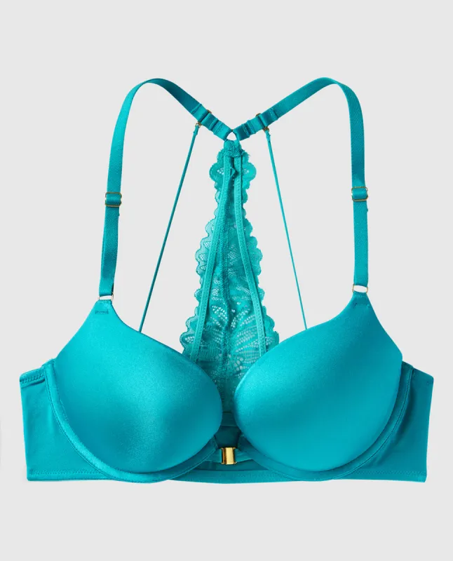 Smooth Front-Close Push Up Bra sold by La SENZA