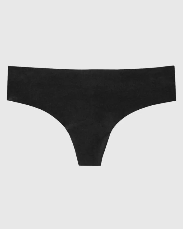 Remix Cotton Thong Panty sold by La SENZA