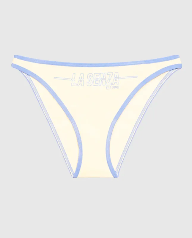 Remix Cotton Bikini Panty sold by La SENZA