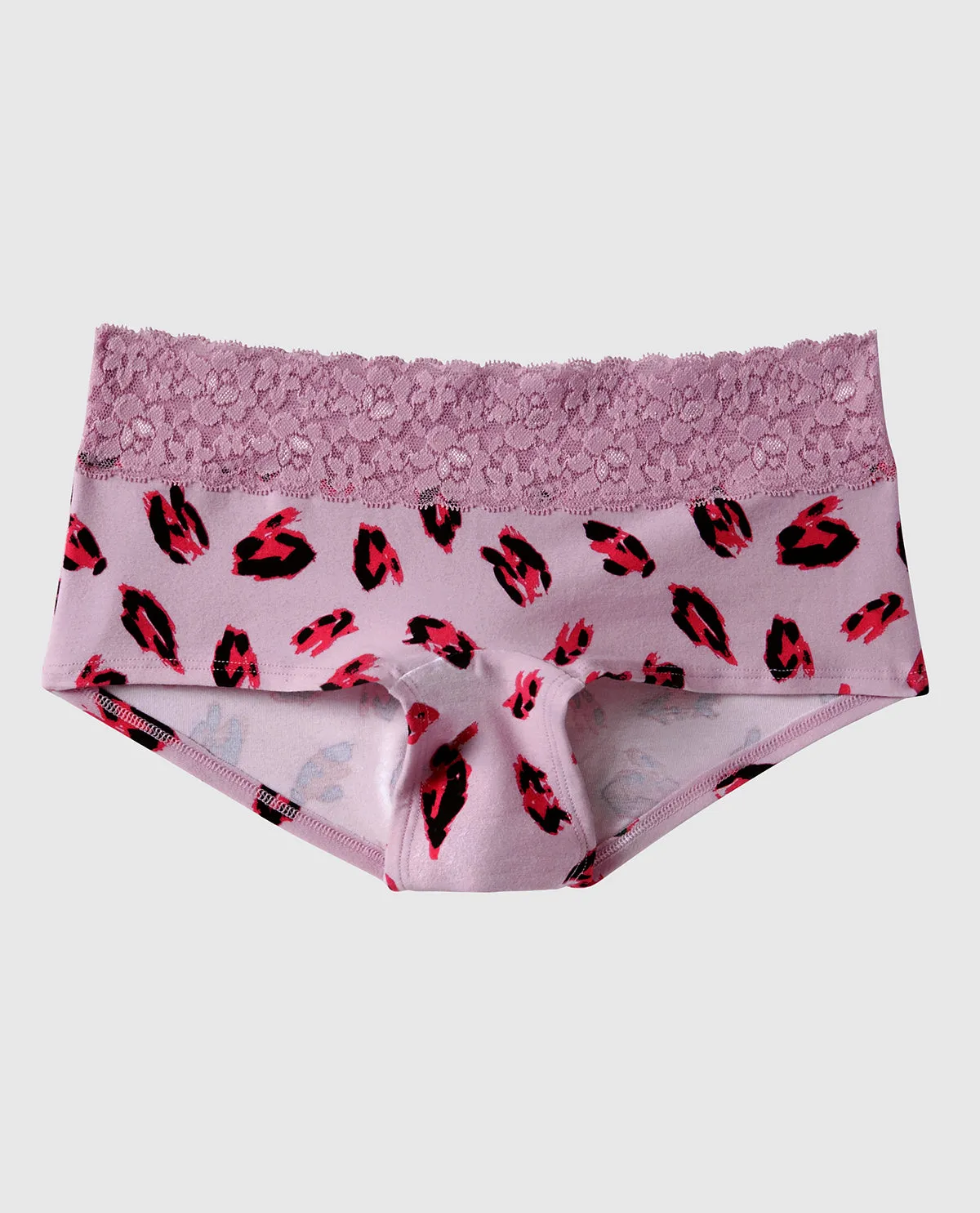 Boyshort Panty with Lace Trim sold by La SENZA