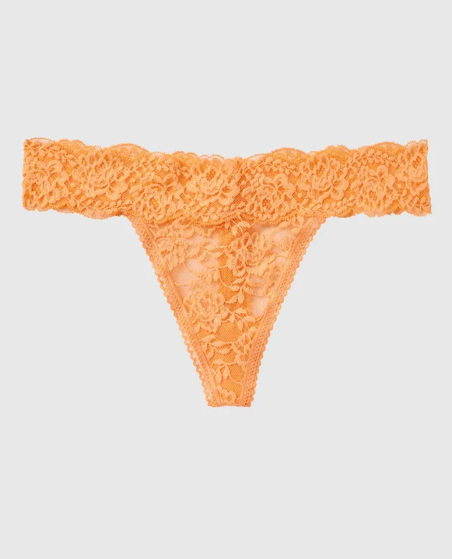 Lace Thong Panty sold by La SENZA