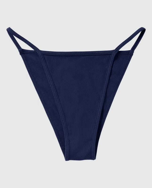 Smooth Ribbed Cheeky Panty sold by La SENZA