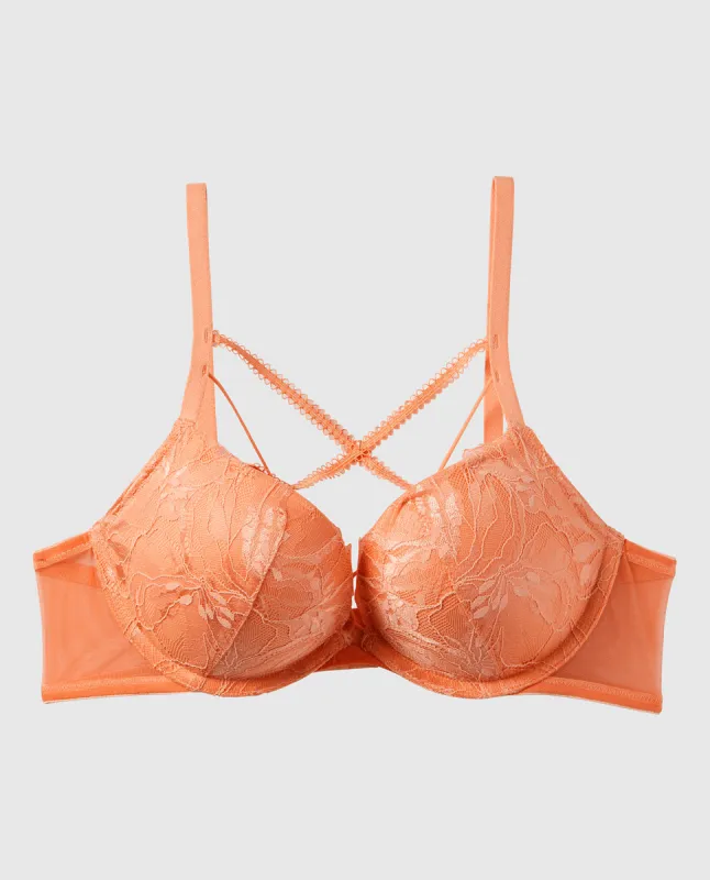 Push Up Bra with Allover Lace sold by La SENZA