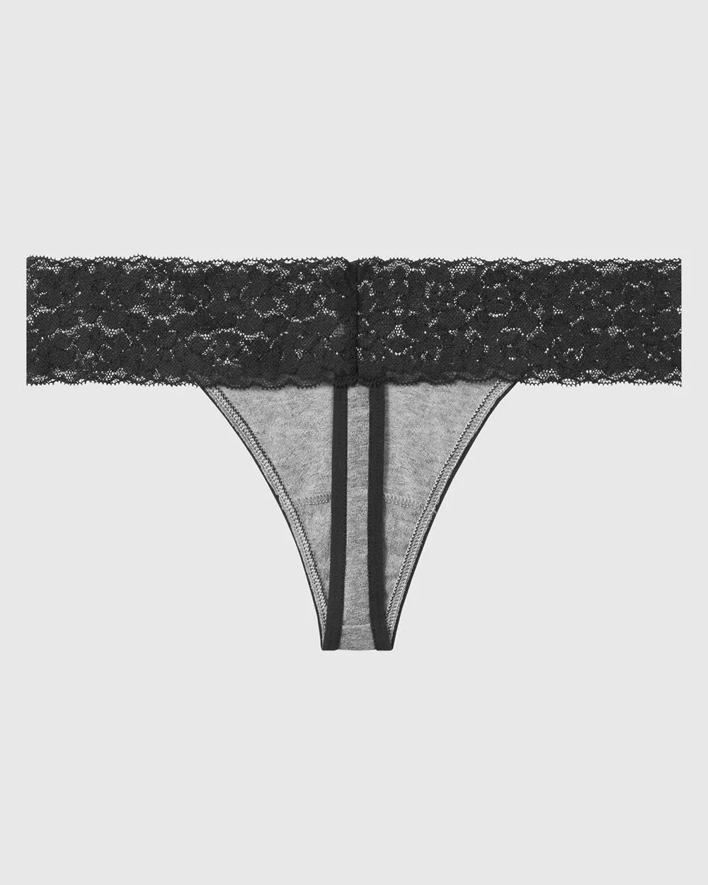 Thong Panty with Lace Trim sold by La SENZA product image thumbnail 2
