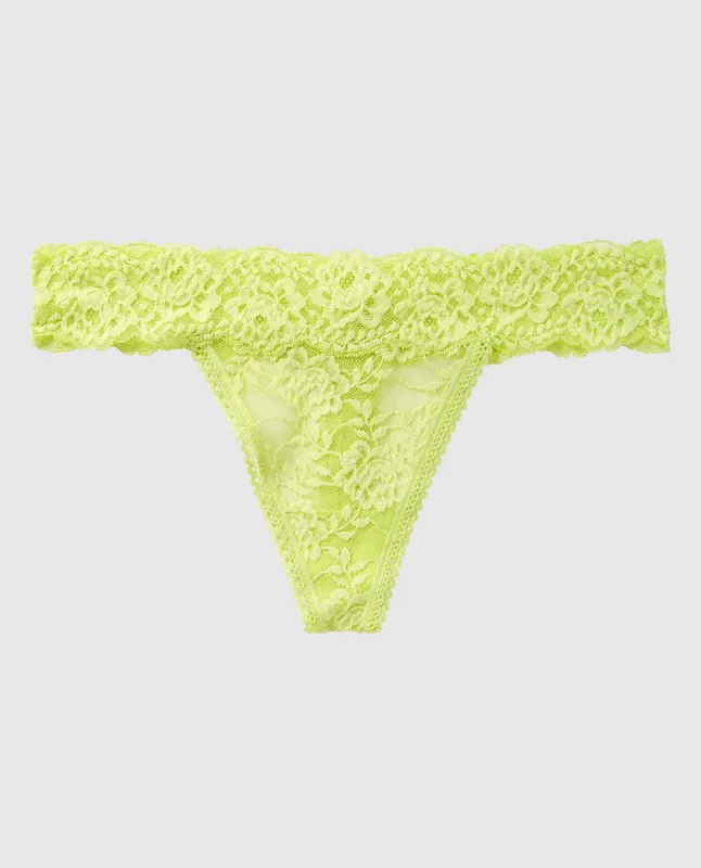 Lace Thong Panty sold by La SENZA