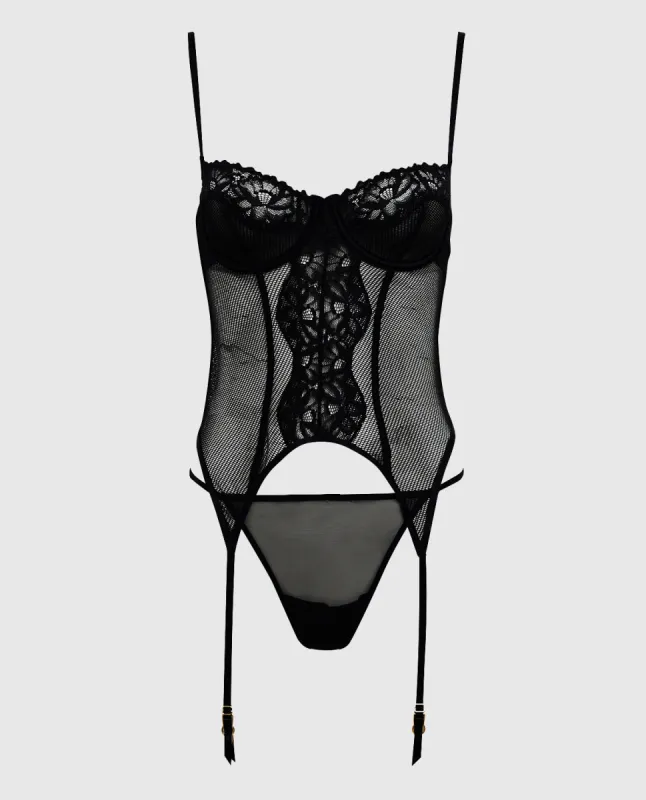 Unlined Short Merrywidow made by La SENZA