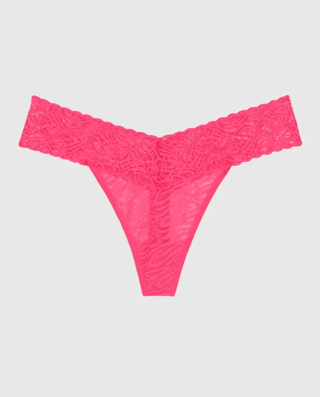 V-Waist Thong Panty sold by La SENZA