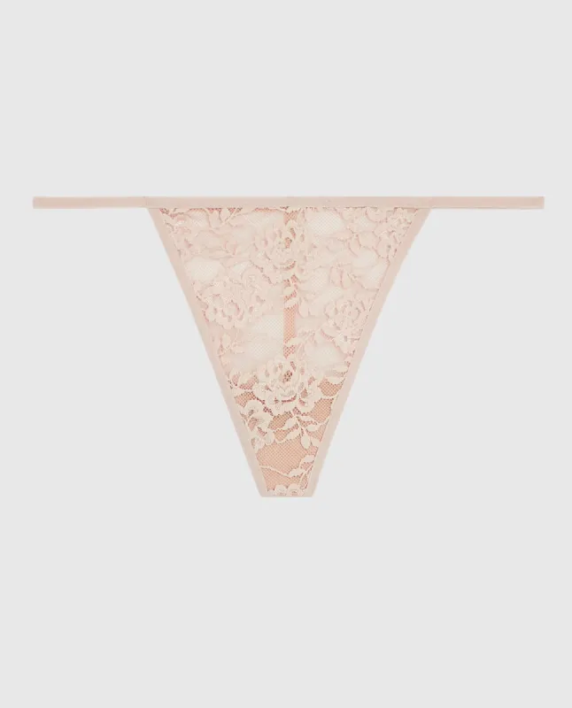 Lace G-String Panty sold by La SENZA