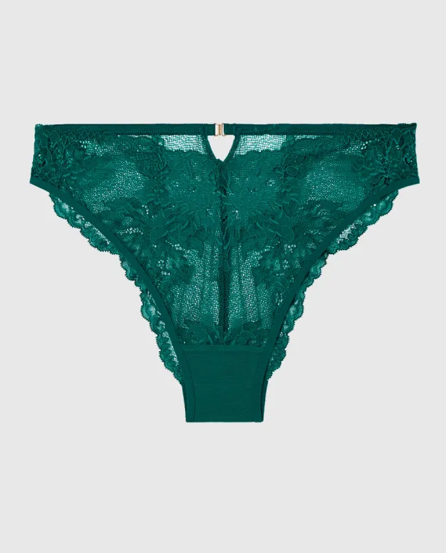 Lace High Leg Cheeky Panty sold by La SENZA
