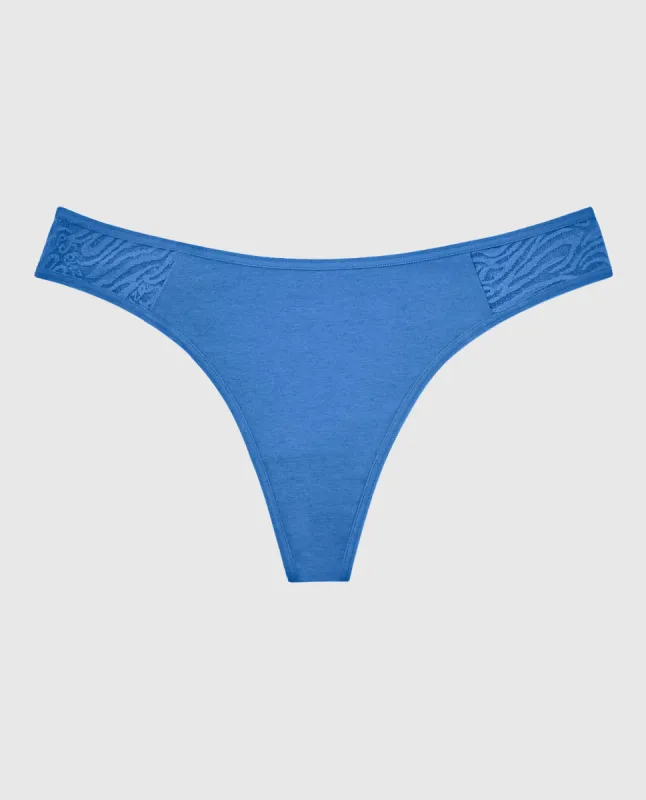 Mesh Thong Panty sold by La SENZA