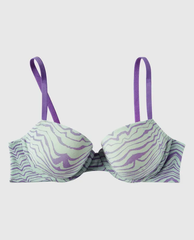 Smooth Cotton Lightly Lined Demi Bra sold by La SENZA