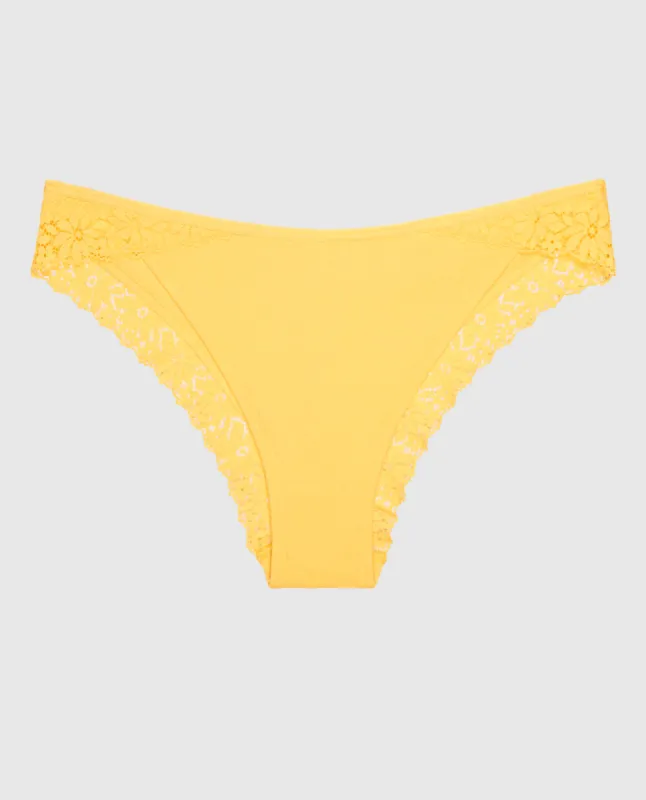 Cheeky Panty with Lace Trim sold by La SENZA