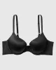 Comfort Lightly Lined Demi Bra in Black sold by La SENZA