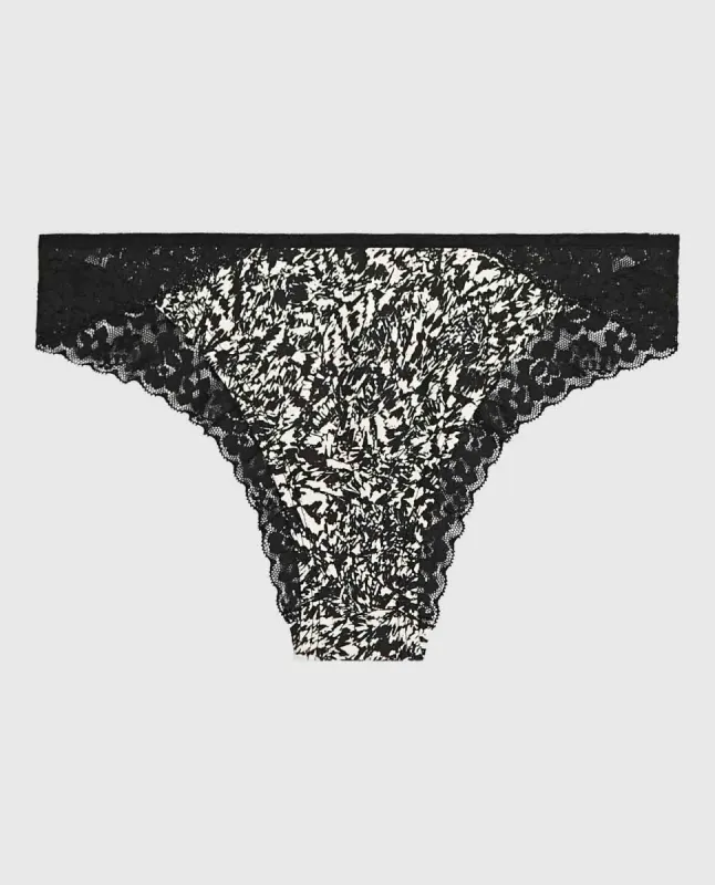 Cheeky Panty with Lace Trim sold by La SENZA