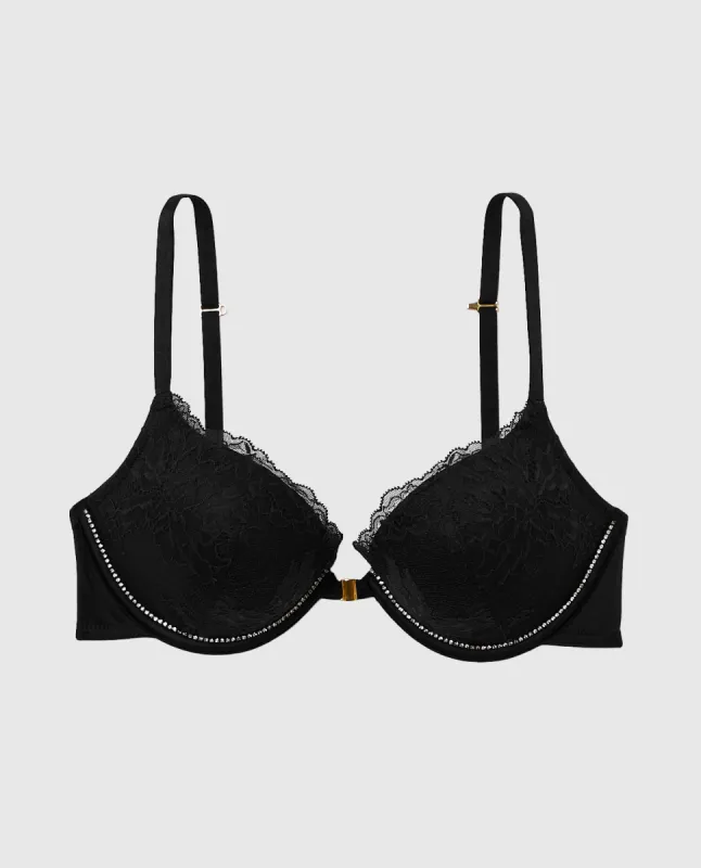 Up 2 Cup Push Up Bra with Allover Lace sold by La SENZA