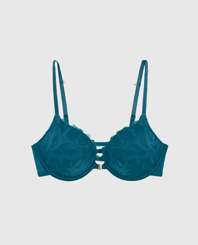 Up 2 Cup Push Up Bra with Allover Lace sold by La SENZA