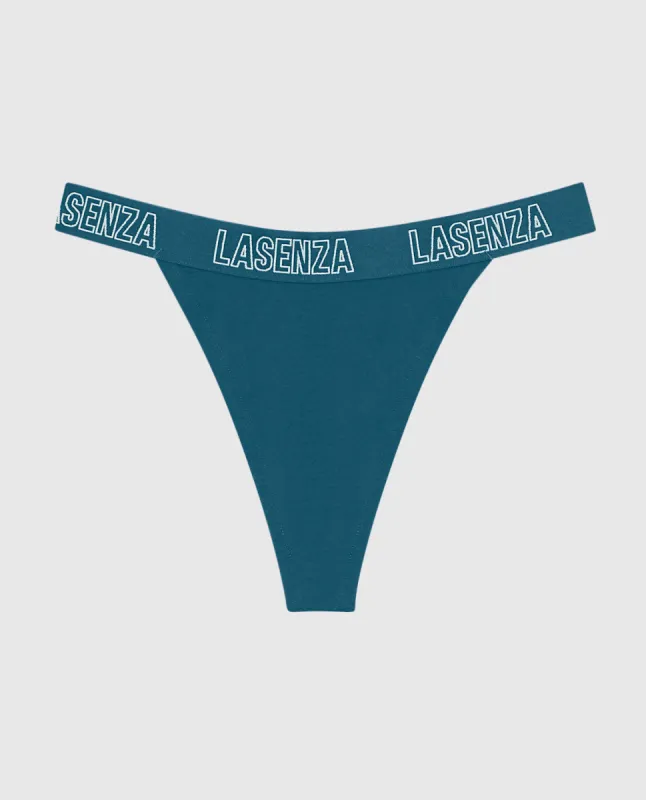 Thong Panty with Logo Sides sold by La SENZA