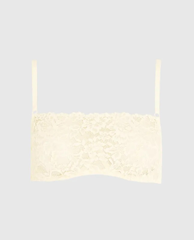 Lace Bandeau Bra sold by La SENZA