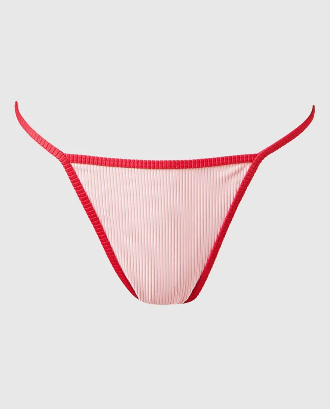 Ribbed Bikini Top made by La SENZA