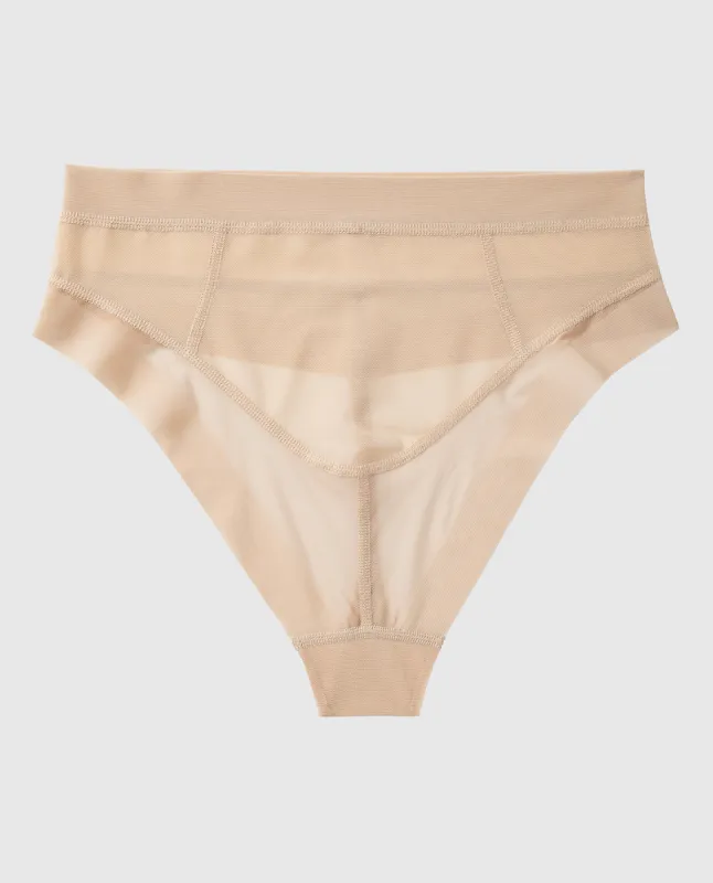 High Waist Shaping G-String in Rosetan sold by La SENZA