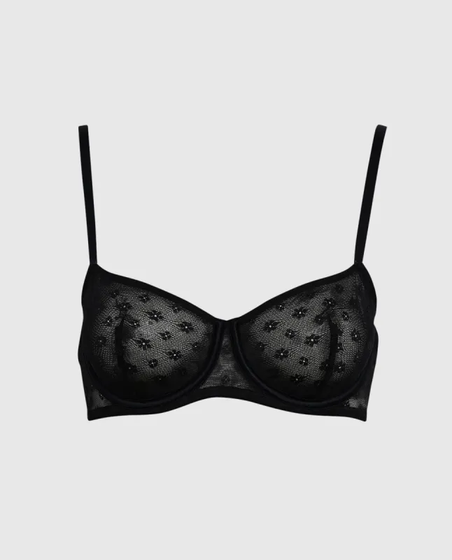 Unlined Balconette Bra sold by La SENZA